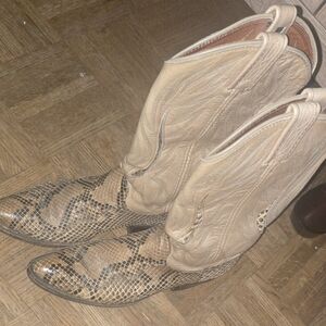 Dan Post Snake Boots Women Size 7
